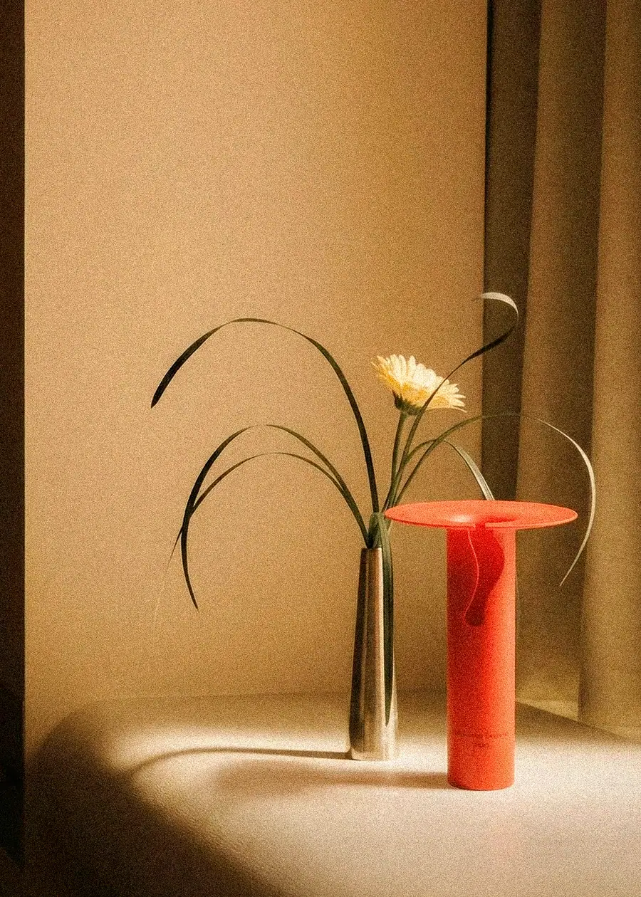 El trofeo Virolai con una planta en su interior